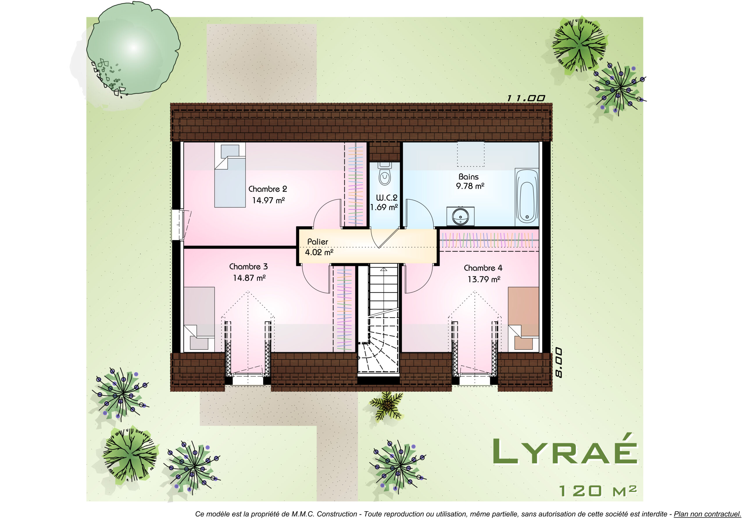 14 LYRAÉ 120 - Plan COMBLES AM_CATALOGUE